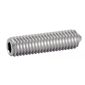 VIS SANS TETE SIX PANS CREUX BOUT POINTEAU INOX A2 (ACTON 62205)