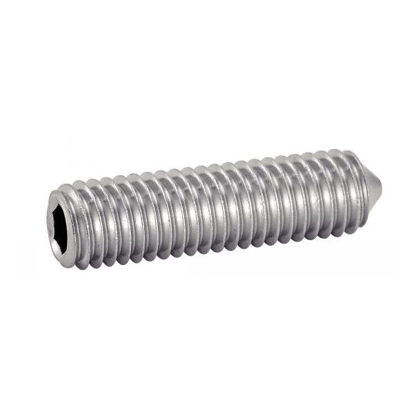 VIS SANS TETE SIX PANS CREUX BOUT POINTEAU INOX A2 (ACTON 62205)