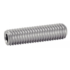 VIS SANS TETE SIX PANS CREUX BOUT CUVETTE INOX A2 (ACTON 62207)