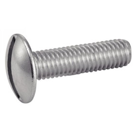 VIS A METAUX TETE RONDE LARGE -POELIER- FENDUE INOX A2 (ACTON 62212)