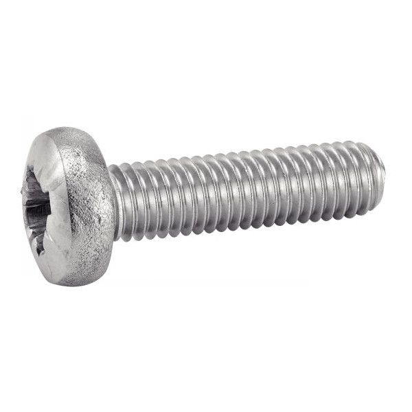 VIS A METAUX TETE CYLINDRIQUE POZIDRIVE INOX A2 (ACTON 62216)