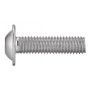 VIS A METAUX TETE BOMBEE SIX PANS CREUX A EMBASE INOX A2 (ACTON 62225)