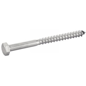 VIS A BOIS TETE HEXAGONALE - TIREFOND INOX A2 (ACTON 62304)