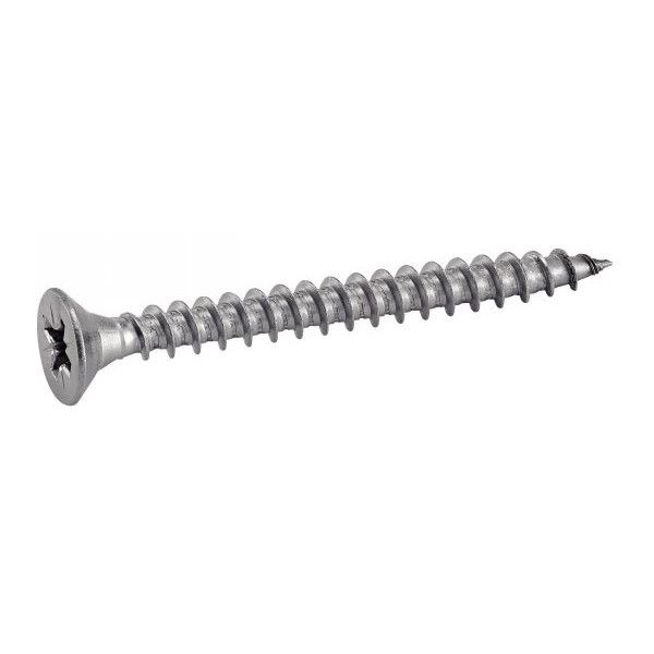 VIS POUR BOIS AGGLOMERE TETE FRAISEE POZIDRIVE INOX A2 (ACTON 62305)