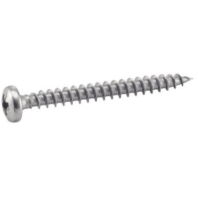 VIS POUR BOIS AGGLOMERE TETE CYLINDRIQUE POZIDRIVE INOX A2 (ACTON 62306)