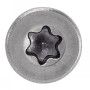 VIS POUR BOIS AGGLOMERE TETE FRAISEE SIX LOBES FILETAGE PARTIEL INOX A2