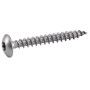 VIS A BOIS TETE CYLINDRIQUE LARGE SIX LOBES POUR PENTURES INOX A2 (ACTON 62310)