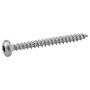 VIS POUR BOIS AGGLOMERE TETE CYLINDRIQUE SIX LOBES INOX A2 (ACTON 62318)