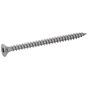 VIS POUR BOIS AGGLOMERE TETE FRAISEE SIX LOBES FILETAGE TOTAL INOX A2