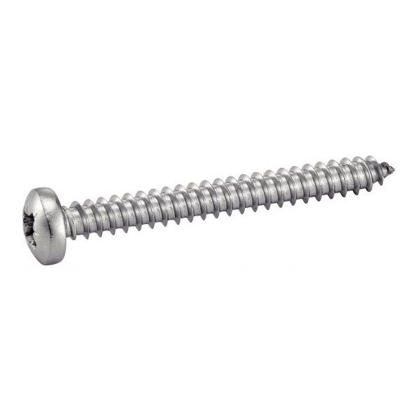 VIS A TOLE TETE CYLINDRIQUE LARGE POZIDRIVE INOX A2 (ACTON 62405)