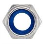 ECROUS HEXAGONAUX INDESSERRABLES AVEC BAGUE NYLON INOX A2 (ACTON 62602)