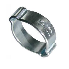 COLLIER DE SERRAGE A DEUX OREILLES ACIER ZINGUE