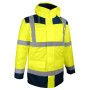 PARKA HIVI 4 EN 1 PARINA JAUNE