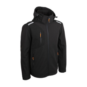 VESTE SOFTSHELL VINTER NOIR