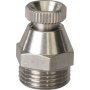 Robinet de Purge 3/8"Mâle en laiton nickelé avec vis papillon