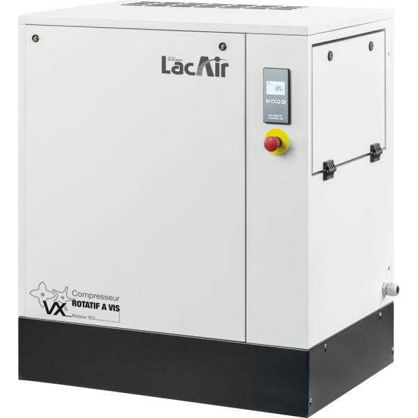 Compresseur à vis VX 15 - 84,6 m³/h - 15 CV triphasé IE3 - 10 bar - 69 dB (A)