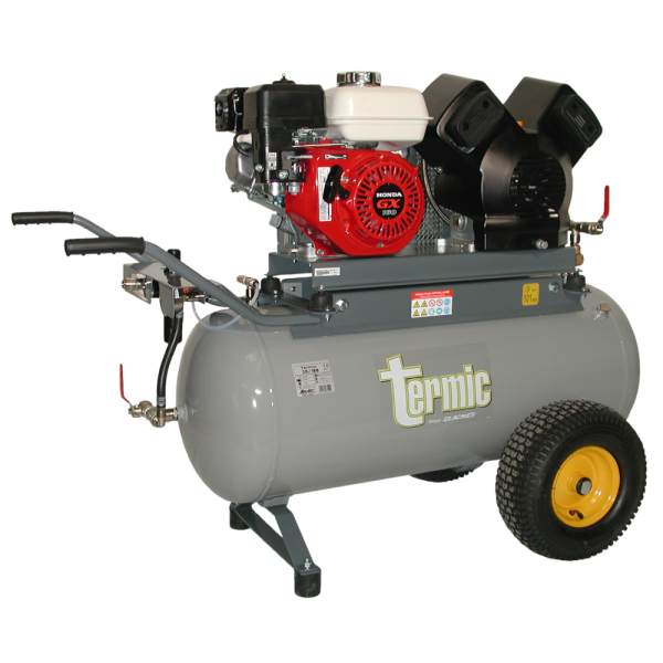 Compresseur mobile thermique TERMIC 26/100 - 26 m3/h - 100 L - 11 bars - 4,8 CV