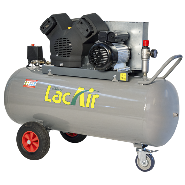 Compresseur mobile TWINAIR 23/150M - 20 m³/h monophasé - 150 litres - 11 bar