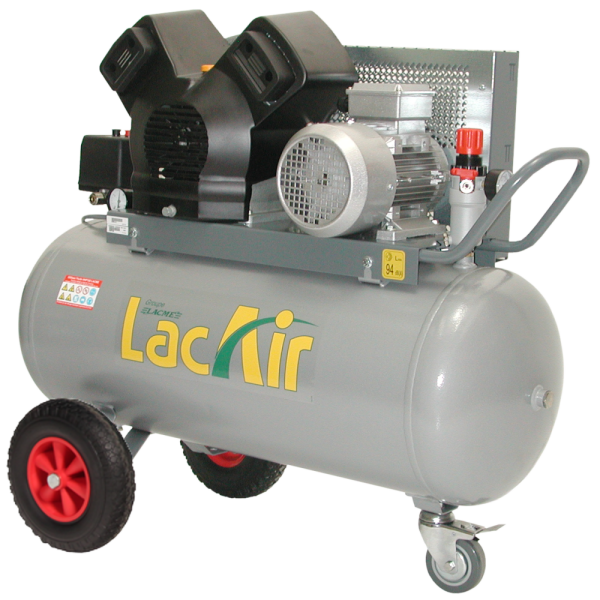 Compresseur mobile TWINAIR 28/100T - 28 m³/h triphasé - 100 litres - 11 bar