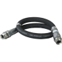 Flexible de liaison tressé acier/caoutchouc - Ø int. 3/4" - 1,2 m - 2 RAC 3/4"M