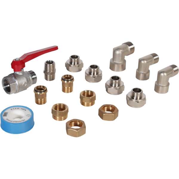 Kit Raccords N°4 pour monter les filtres PF9C et DH9C sur sécheur frigo SH8B
