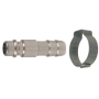 RAC 1013 : Embout GD - ISO 6150 B 7,2 - Cannelé Tuyau Ø int. 10 mm + collier