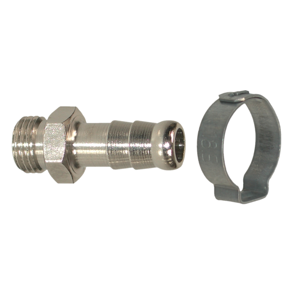 RAC 1230 Cannelé: Tuyau intérieur Ø 10mm - 1/4"M