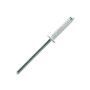 Rivet alu/acier tête plate BLANC - AWD SCELL IT
