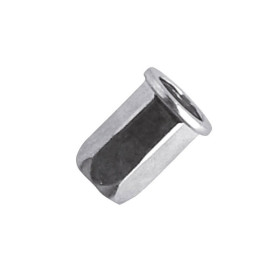 Écrou hexagonal acier zingué tête plate - HCD SCELL IT