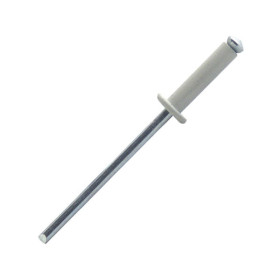 Rivet éclaté alu/acier tête plate BLANC - PWD SCELL IT