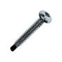 Vis tête cylindrique acier zingué blanc -  TCQ SCELL IT