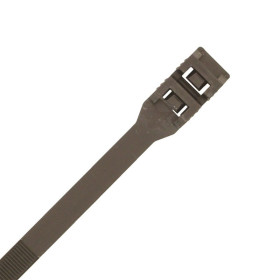 Collier de câblage double verrouillage polyamide 12