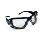 Lunettes avec mousse amovible. Large champ de vision