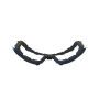 Lunettes avec mousse amovible. Large champ de vision