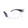 Lunettes avec mousse amovible. Large champ de vision