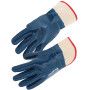 Gant nitrile tout enduit. Enduction lourde. Manchette toile