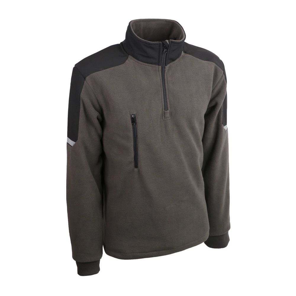 Pull Polaire Players Inc Gris XL - Coupe Loose, Avec Cordon, Occasion Très Bon état