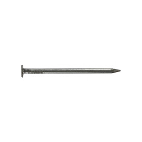 Point tête plate acier brut