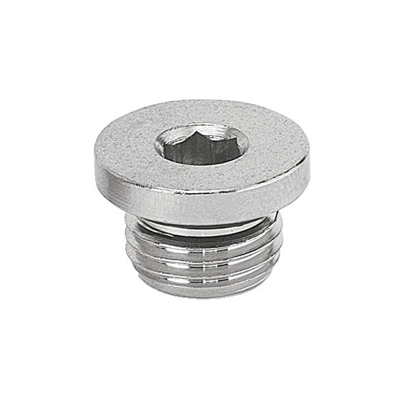 Bouchon mâle cylindrique 6 pans creux