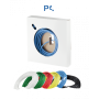 TUBE POLYAMIDE BLEU 25 m