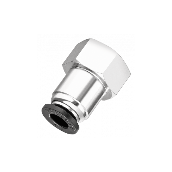 Raccord droit femelle cylindrique