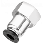 Raccord droit femelle cylindrique