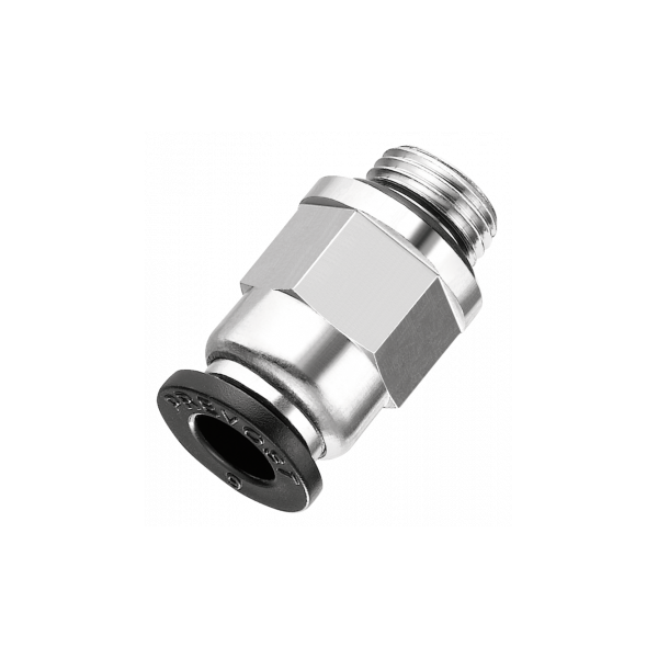 Raccord droit mâle cylindrique