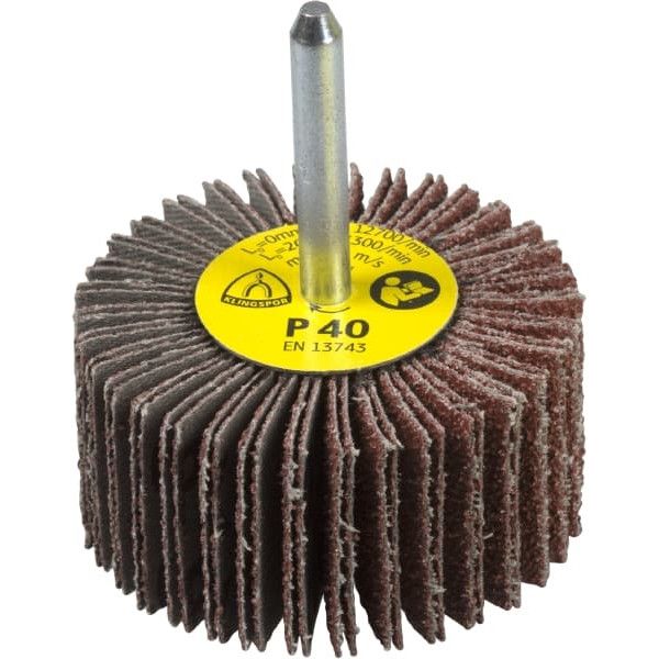 Roues à lamelles sur tige pour Acier inoxydable, Métal universel KM 613