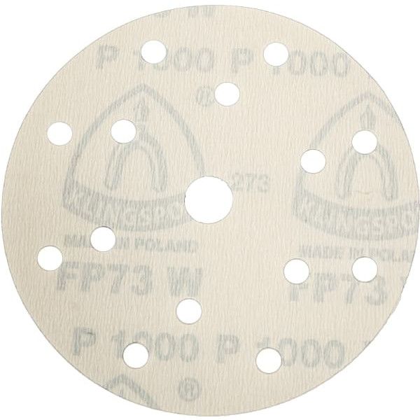 Disques sur support film, auto-agrippants pour peinture, vernis, remplissage FP 73 WK