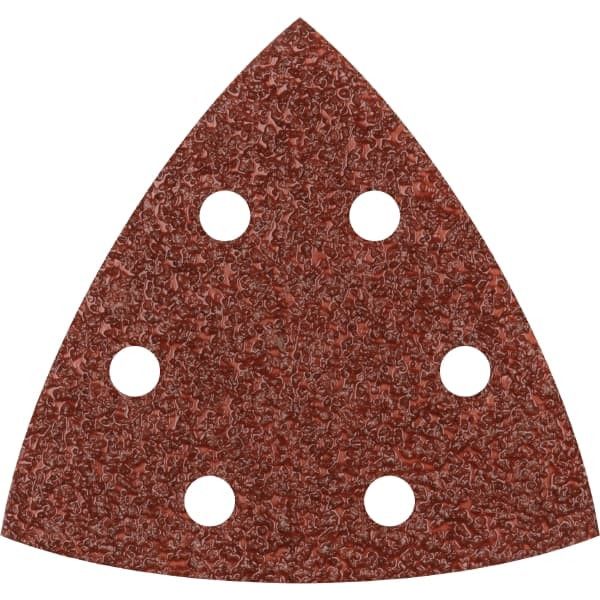 Disque triangle sur support papier, auto-agrippants pour Bois, Métal universel
