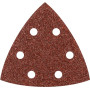 Disque triangle sur support papier, auto-agrippants pour Bois, Métal universel