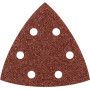 Disque triangle sur support papier, auto-agrippants pour Bois, Métal universel