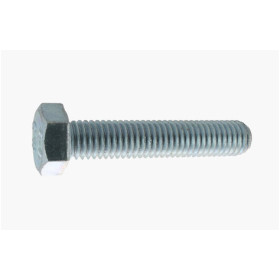 Vis Métaux Tête Hexagonale TH Filetage Total acier zingué 8.8 DIN 933