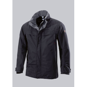 Parka tous-temps Noir/Gris BP